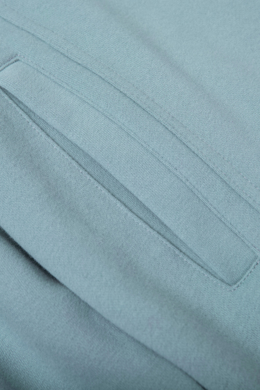 Sweat à capuche à manches longues et demi-fermeture éclair avec poche 