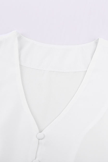 Top con botones y lazo de Forever Tonight