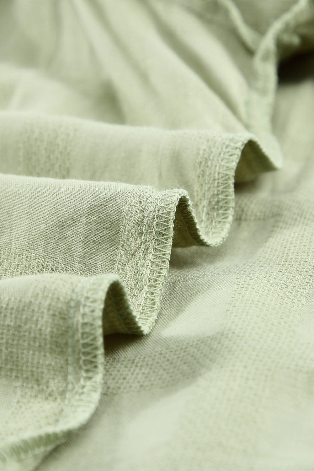 Haut à manches courtes et col carré en jacquard