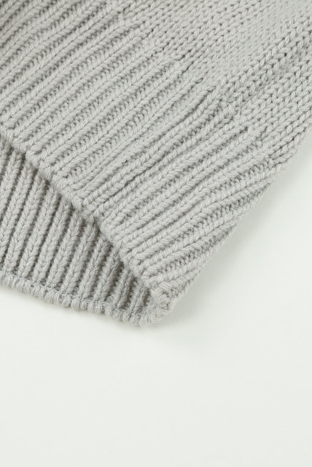 Twist Fringe Casual High Neck Sweater Dress