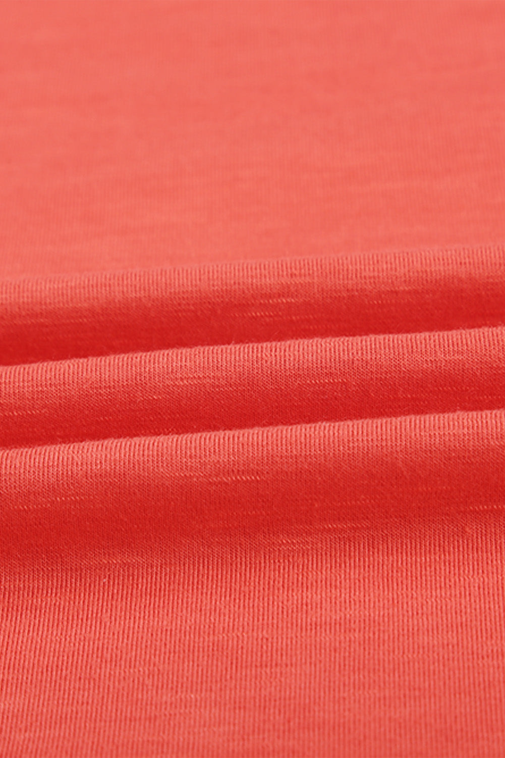 Distressed Crew Neck Leaves Pattern T-shirt