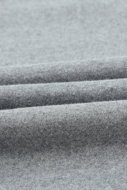 Raglan Patchwork Sleeve Pullover Sweatshirt