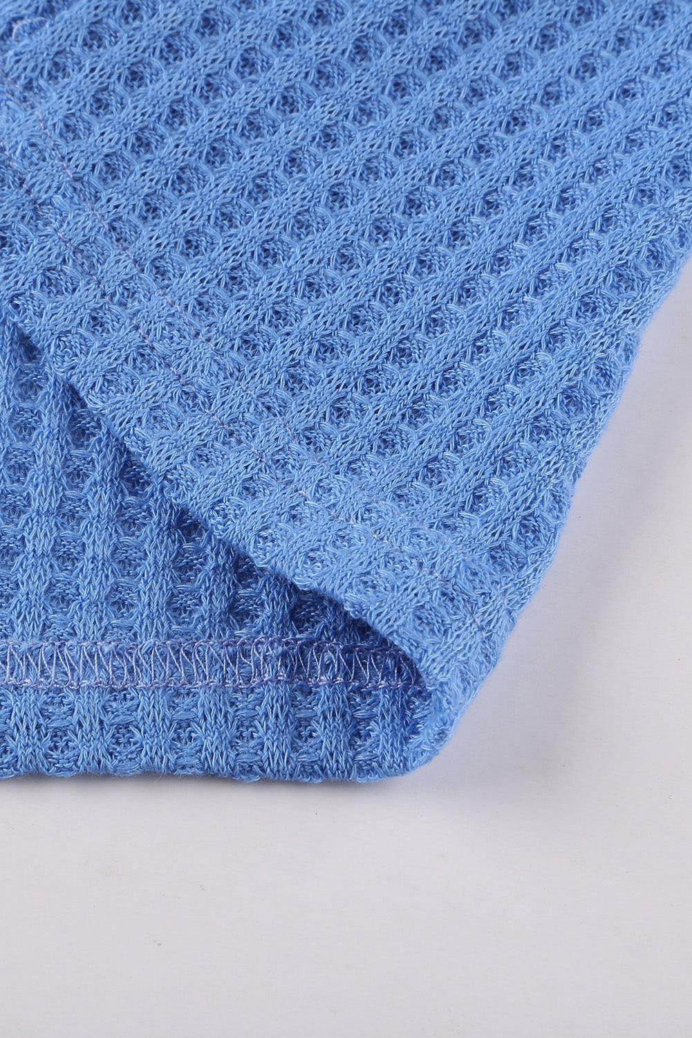 Top de punto con patchwork de leopardo colorblock