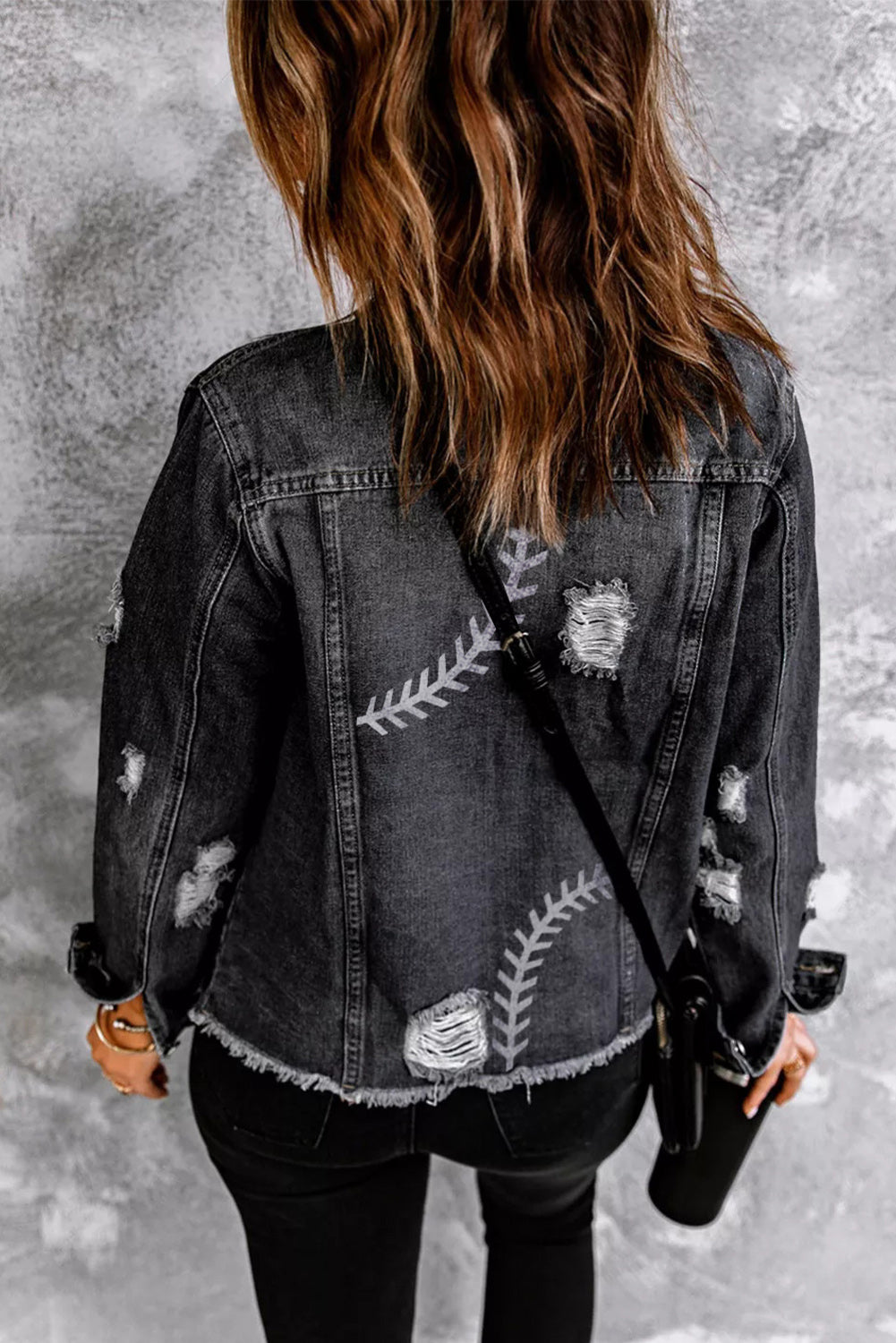 Ripped Denim Jacket