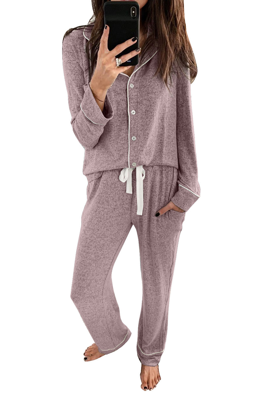 Ensemble pyjama boutonné Sound Asleep 