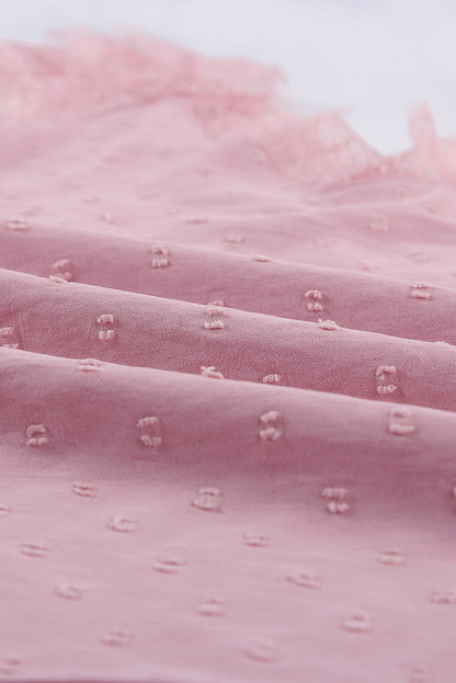 Débardeur camisole à col en V et cils